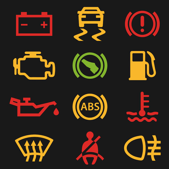 Was bedeuten eigentlich die Warnleuchten im Auto?